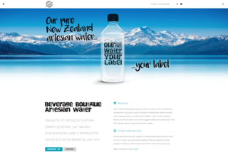 Beverage Boutique -Brochure Site