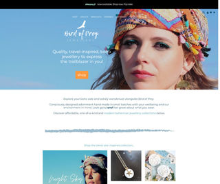 Bird of Prey Jewellery - E-commerce