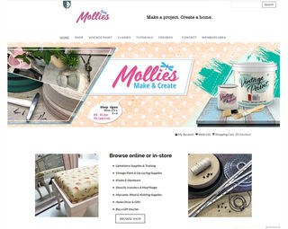 Mollies Make and Create - E-commerce and Training