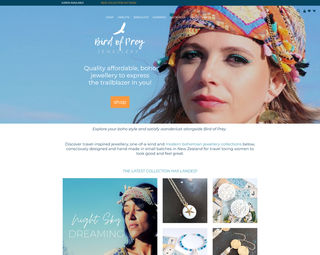 Bird of Prey Jewellery - Ecommerce Webstore
