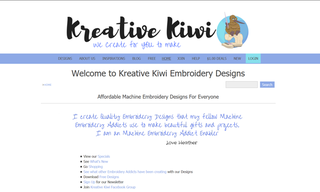 Kreative Kiwi Embroidery